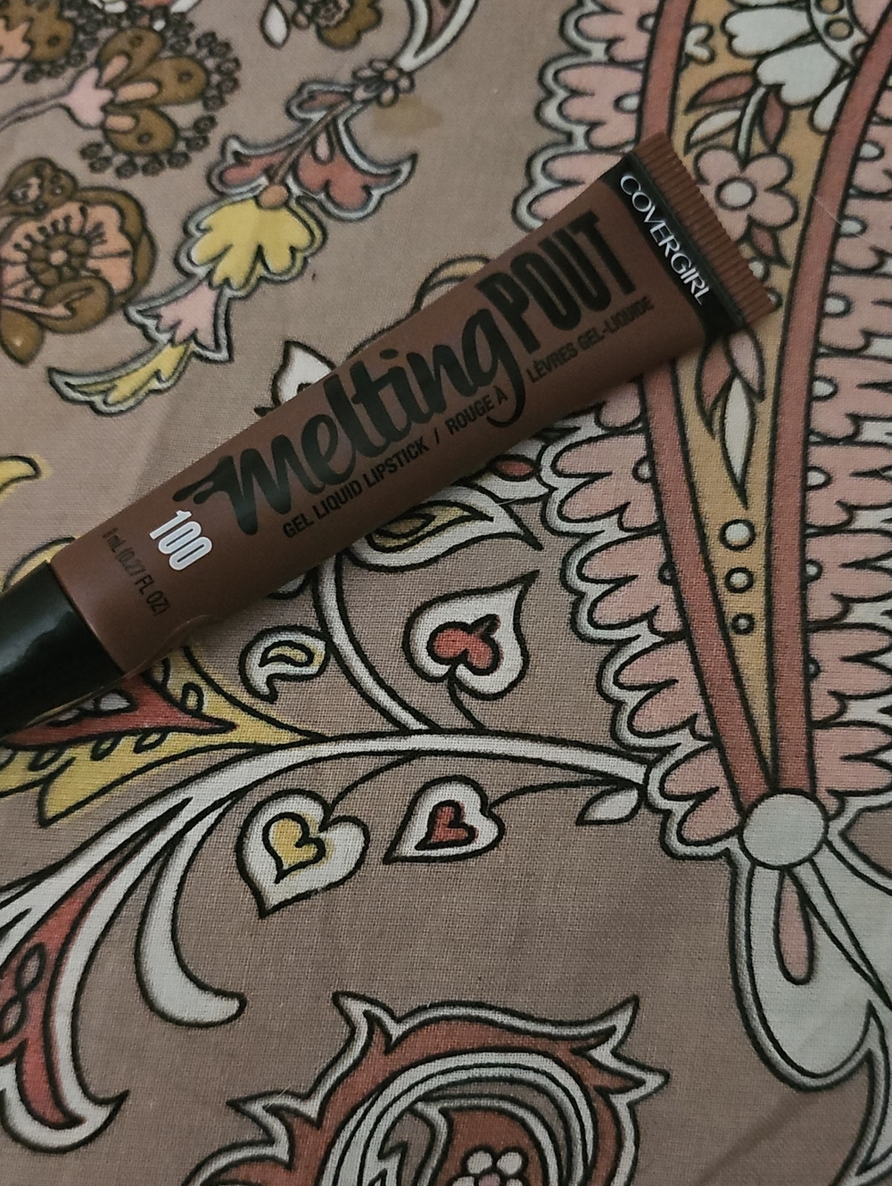 COVERGIRL Melting Pout Gel Liquid Lipstick in Warm Brown